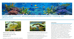 Desktop Screenshot of akwarystyka-blog.pl